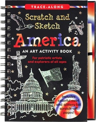 Scratch & Sketch America (Trace Along) (Hardback or Cased Book)