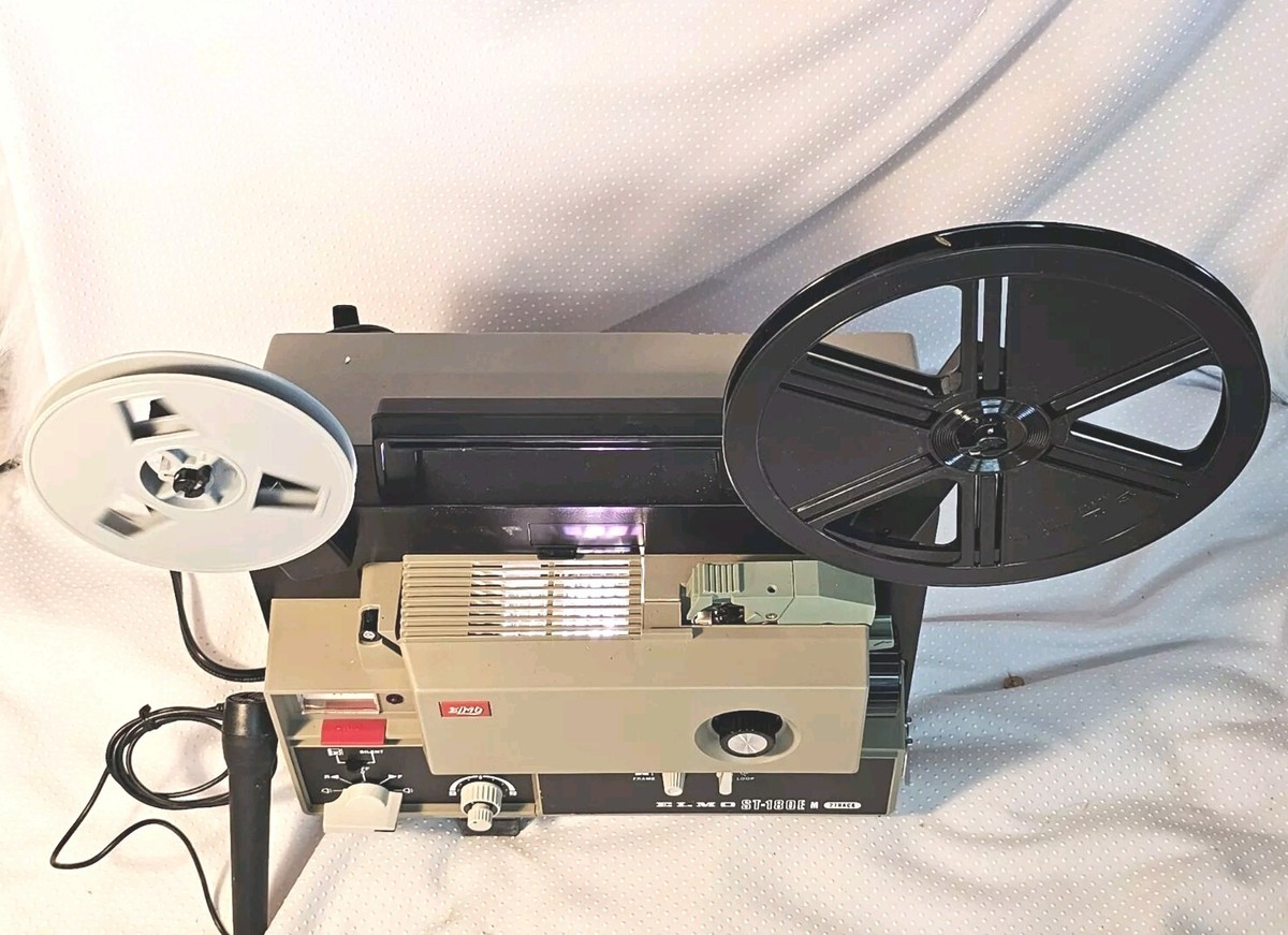 ＥＬＭＯ ＳＴ-１８０ ２-ＴＲＡＣＫ SOUND PROJECTOR 映写機 Elmo ST 180 M 2-Track Super 8mm Sound Projector - Loading