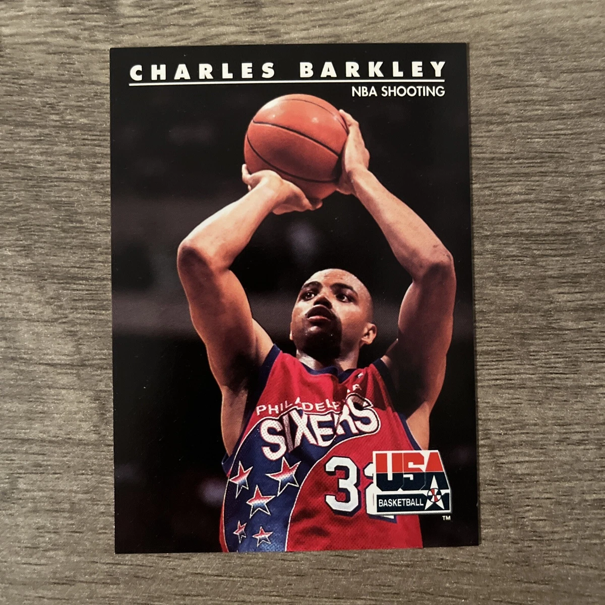 Charles Barkley Panini - USA #8 2024-25 Mosaic Basketball Black 