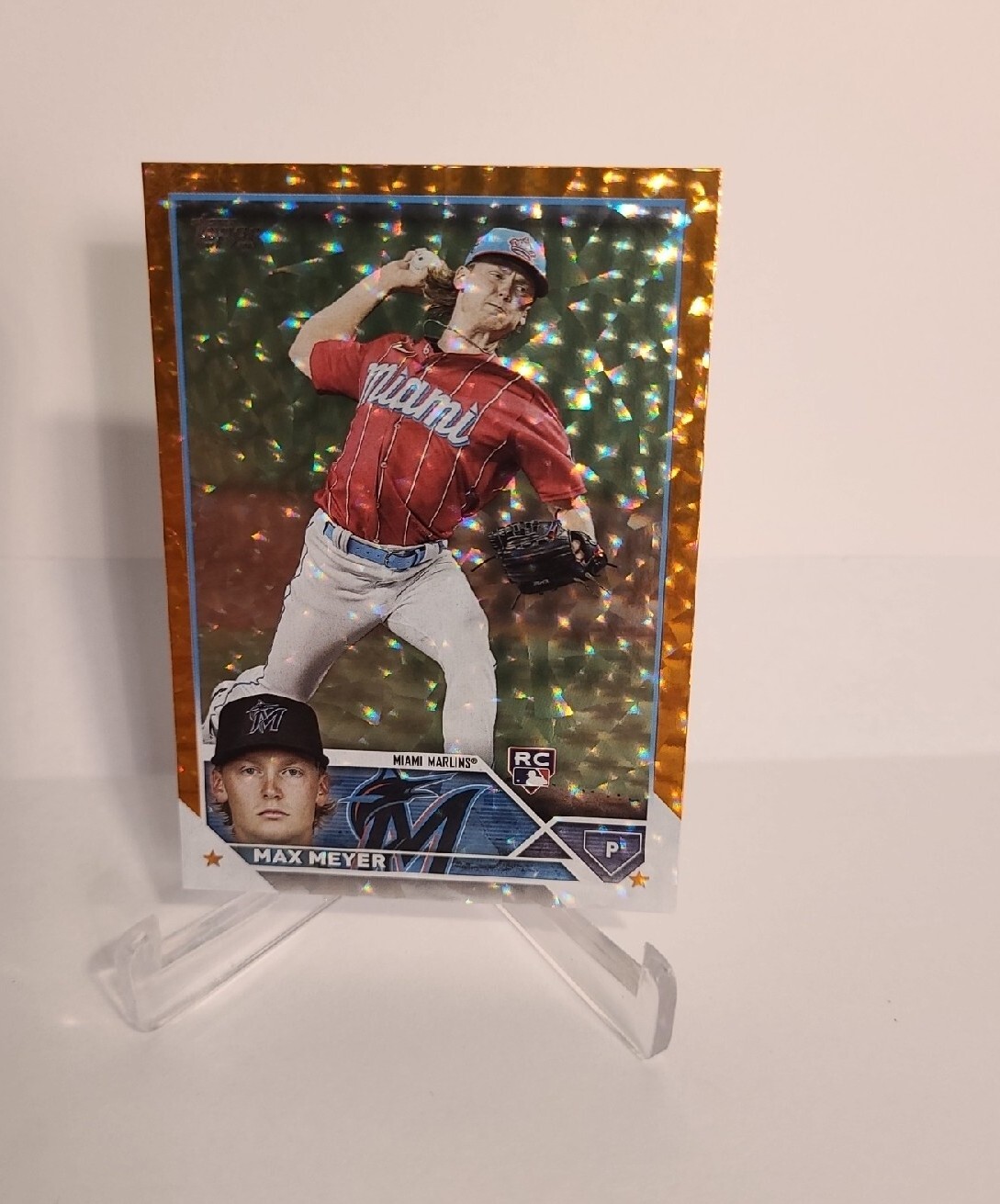 2023 Topps Series 2 Max Meyer Orange Foil 27/299 #388