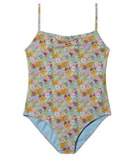 Roxy Girl's Nostalgic Seaside One-Piece Swimsuit Fern Memories 12 Big Kid