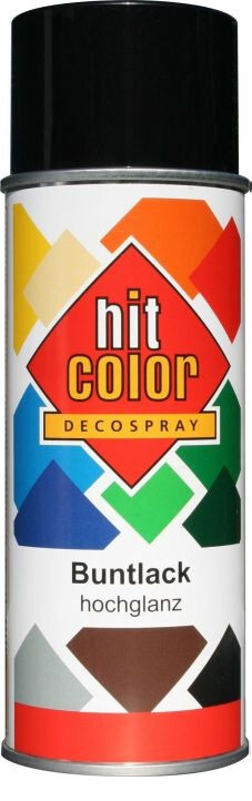 Spray Decorazione Ral 9005 Nero Lucido Hitcolor Belton