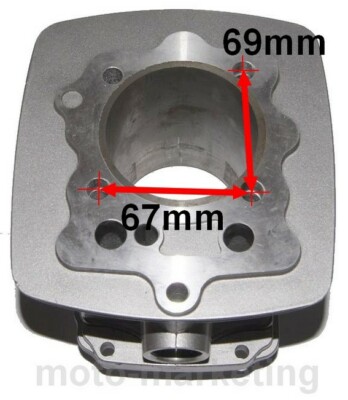 150cc Cylinder Big Bore Set For Shineray XY125GY