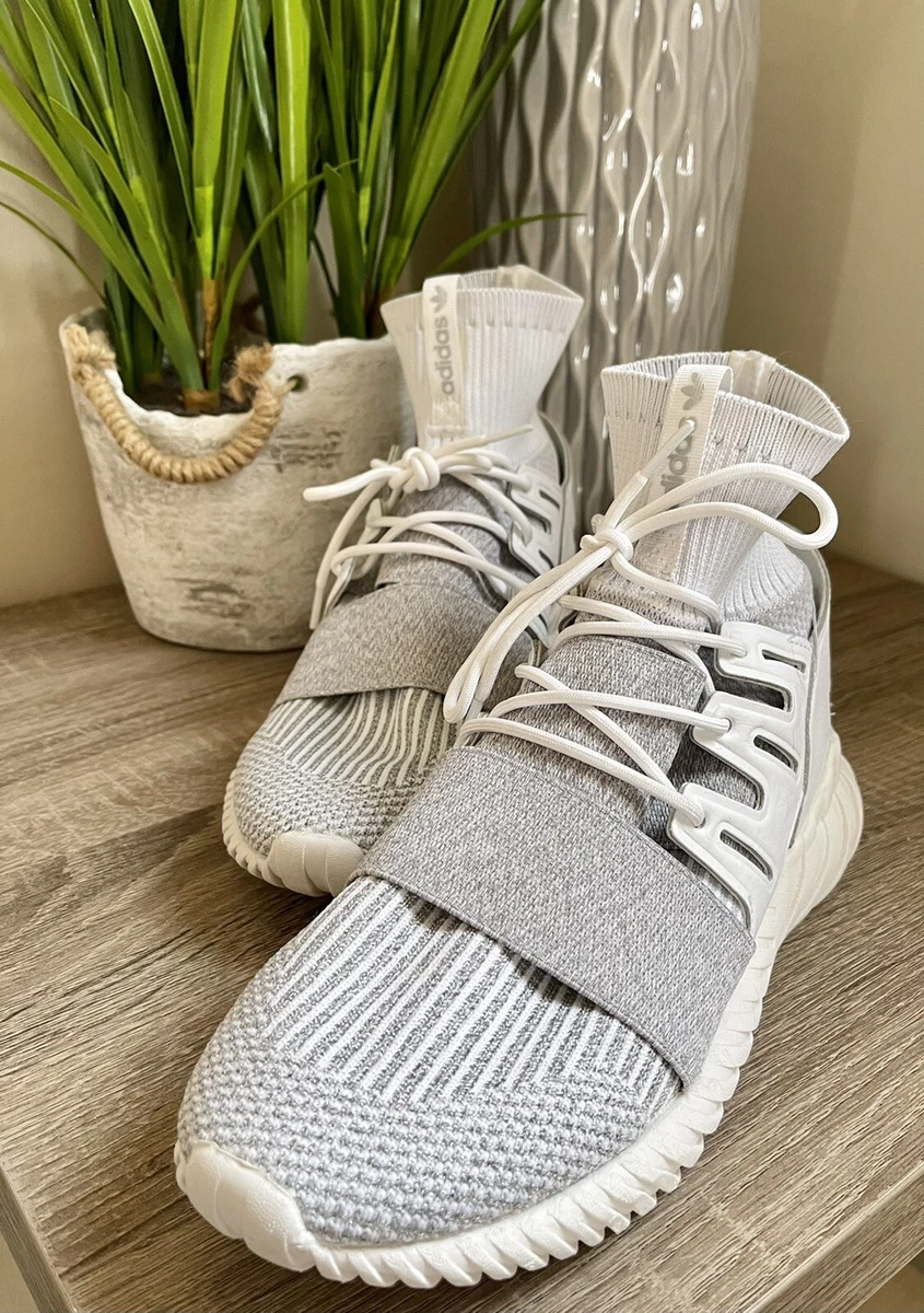 ADIDAS TUBULAR MENS SIZE US 8 EUR 41.5 GREY WHITE 117032178 eBay