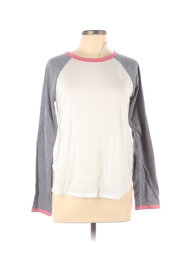 Shein Women White Long Sleeve T-Shirt L 