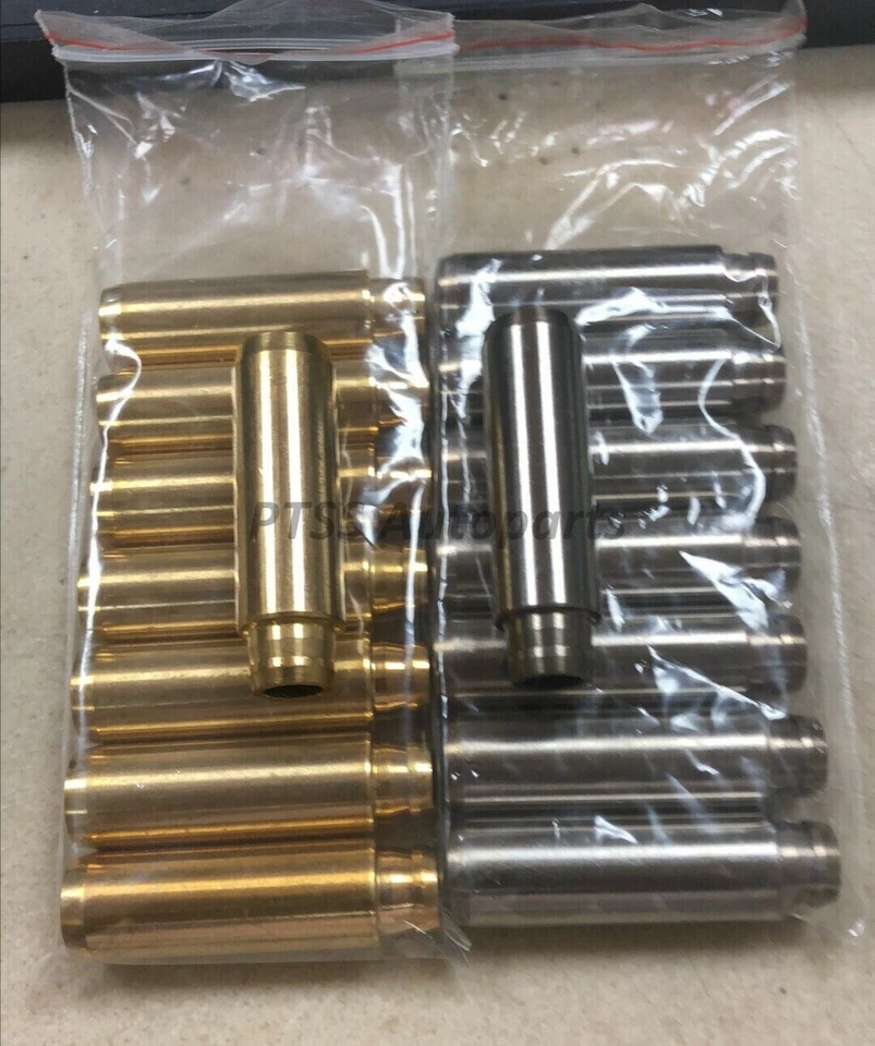 Para Audi A4 VW Jetta 2.0TFSI 16 piezas 6 mm OEM Motor Válvulas Guías Entrada y Escape Foto 2 de 3