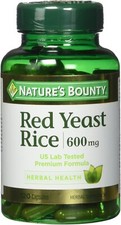 SM Nature's Bounty Red Yeast Rice Pills Herbal Health Supplement, 600mg, 120ct