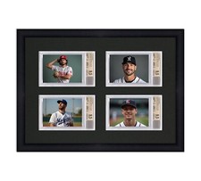 BGS BVG Graded Card Frame Display Holds (4) Slabs Baseball, UV Protection-option