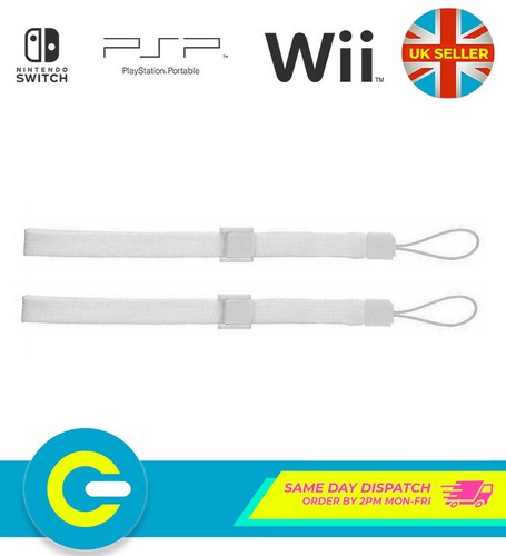 2 correas de pulsera ajustables para brazo con cierre para interruptor remoto Nintendo Wii 3DS 2DS - Imagen 9 de 14