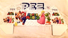 Super Mario Brothers PEZ Cardboard Store Fold Up Display