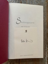 Product Image: SIGNED - SHAKESPEARE - The Biography by Peter Ackroyd (2005, Hardcover)
