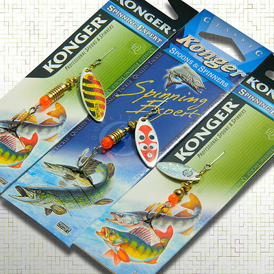 Spinner Köder Forelle Zander Barsch Angelköder Big Game Döbel Spinn