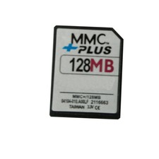 1PC MMC Plus 128MB Memory Card SD Card For Compatible Device Phone Media Player