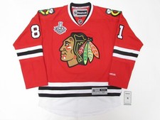 MARIAN HOSSA CHICAGO BLACKHAWKS HOME 2013 STANLEY CUP FINAL REEBOK HOCKEY JERSEY