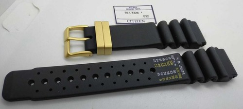 CINTURINO CITIZEN PROMASTER AQUALAND AL004 AL005 mm21 FIBBIA E PASSANTI  GIALLI | eBay