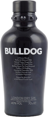Bulldog Gin - 40 % Vol. / 0,7 Liter Flasche