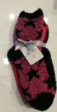 Alexa Rose Fuzzy, Warm Socks, Fits Shoe Size 5-9, Crew style