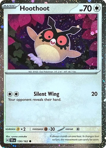 Hoothoot 126/162 Sv: Scarlet & Violet Promo Cards