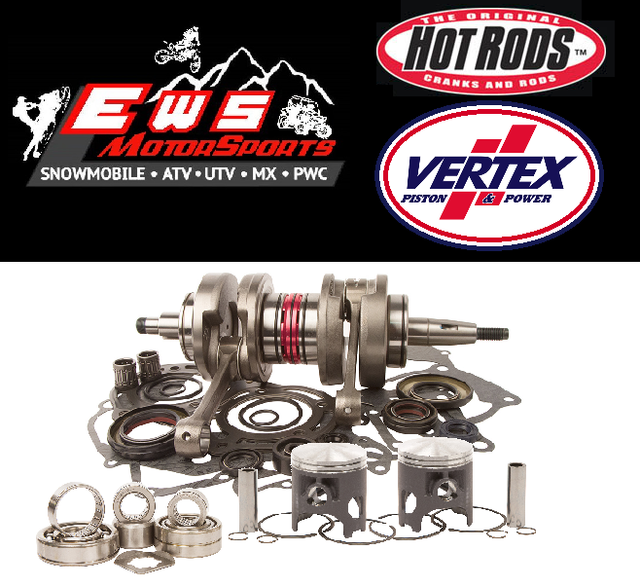 YAMAHA BANSHEE 350 HOT RODS ENGINE REBUILD CRANKSHAFT, PISTONS, TRANS