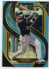 2025 Panini Select - Premier Level Nick Yorke #113 Blue Prizm /199 RC Pirates