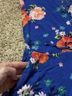 Matilda Jane Romper Womens Medium Out And About Hello Lovely Blue Multi Floral — photo 5