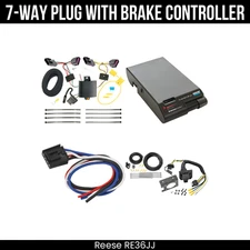 Reese RV 7-Way Trailer Wiring Harness Kit + Brake Control For 13-16 Buick Encore