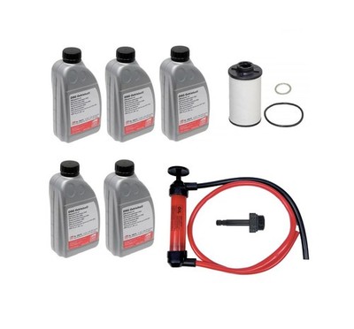DSG Service Kit 6 Speed Dual Clutch Transmission Fluid + Filter + Seals + Pum...