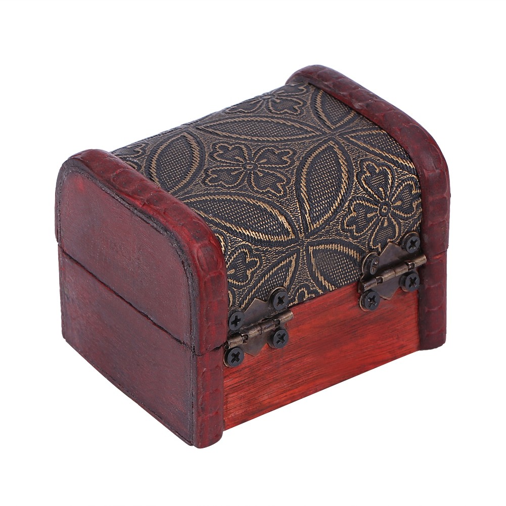 Classical Wooden Jewelry Necklace Bracelet Storage Box Chest Case Holder Orga