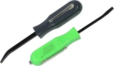 2PCS Mini Pocket Pry Bar Set 4.5" Small Pry Bar Tool with Pocket Clip New