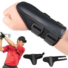 Golf Swing Trainer Wrist Brace Power Band Aid Alignment Practice Gesture Tool