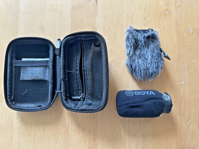 Boya BY-DM100 Plug & Play Digitales Stereo-Kondensatormikrofon mit USB-C