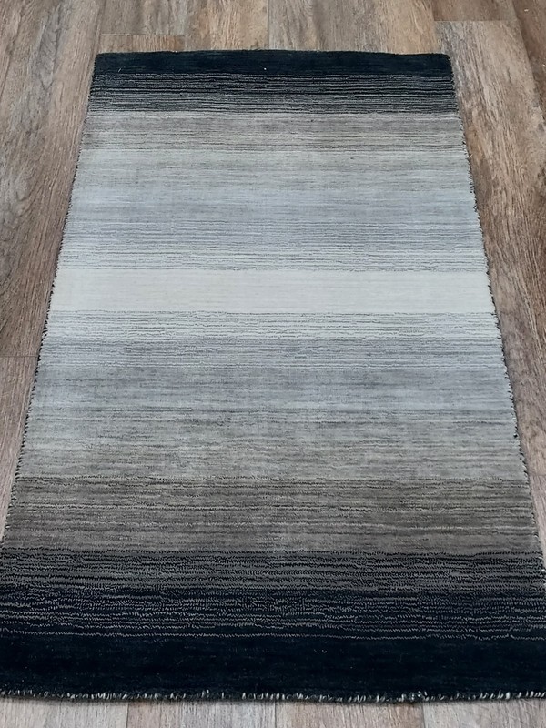 Turkish Bohemian Rug,Turkish Oushak  Contemporary Gabbeh Rug,2.5x4.5Ft