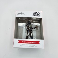Hallmark Star Wars  The Mandalorian Christmas Ornament  1.58 x 3.7 x 1.35