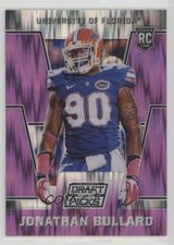 2016 Panini Prizm Collegiate Draft Picks Purple Flash 75/99 Jonathan Bullard mr0