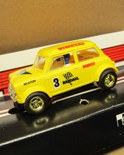 SCALEXTRIC MINI COOPER PIRELLI SLOT CAR C.417