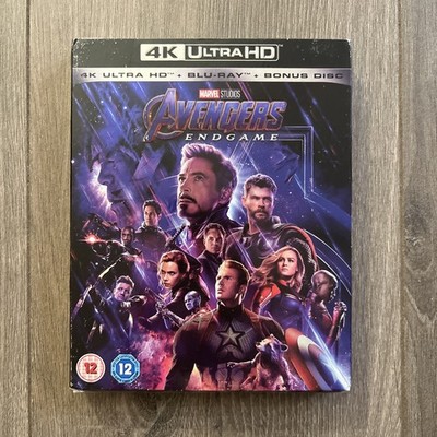 Avengers Endgame 4K Ultra HD + Blu-Ray