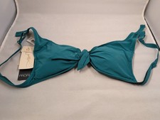 Gottex Profile Bikini Top Emerald Green Size 8 NWT Adjustable Swimwear