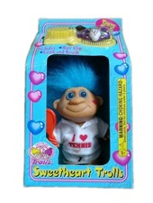 Sweetheart Troll Marca Troll en Caja - TENIS TAWNY - Peines y Clips Originales Nuevos