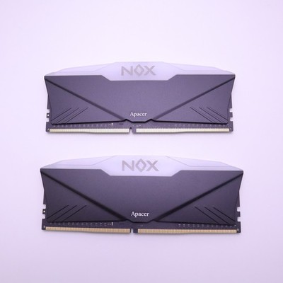 Apacer NOX 16GB (2x8GB) DDR4-3200 288-Pin DIMM Unbuffered RAM AH4U08G32C28YNBAA