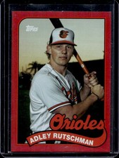 2023 Topps Archives Gunnar Henderson Adley Rutschman 1989 Doubleheaders Red #/25