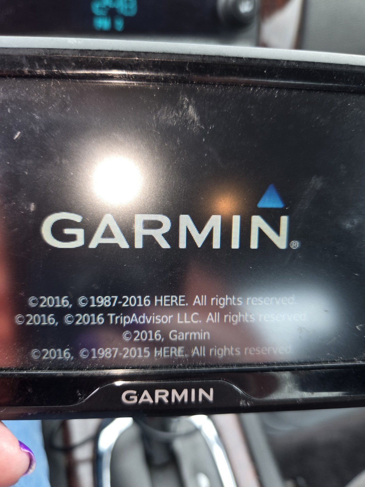 2016 Garmin Maps 5-5 display 