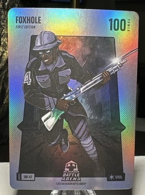 Foxhole ''De'Aaron Fox'' Bo Jackson Battle Arena Silver Battlefoil Steel