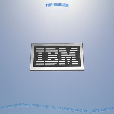 IBM 30x10mm Emblem Brusched Badge Ersatz Logo Aufkleber Sticker Aufkleber