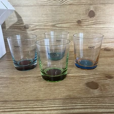 DKNY Lenox Urban Essentials 4" Double-Old Fashioned Whiskey Glasses Set Of 4