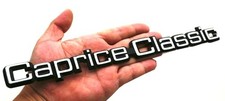 1x Caprice Classic Trunk Lid Emblem 3D Letter Nameplate Car Badge Decal Chrome
