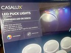 CASALUX Color-Changing LED Puck Lights 5-Pack w/ Remote, Timer, Dimmable — photo 4