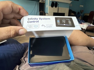 Carrier Infinity System Control Thermostat Wi Fi Touch, Alexa SYSTXCCITC01-C
