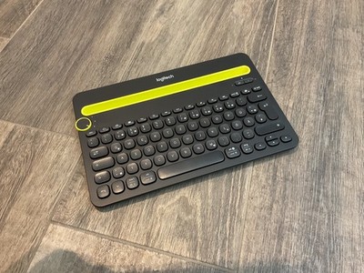 Logitech Bluetooth Tastatur K480 schwarz/gelb