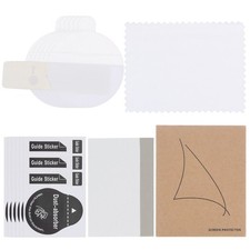 6pcs Watch Glass Screen Protectors 30mm TPU Round Smartwatch Screen Protective