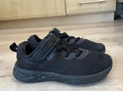 Nike All Black Turnschuhe Größe Kleinkind 12 Unisex